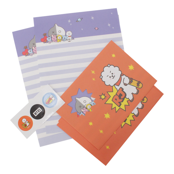 BT21 BT21 Briefpapier Set B - RJ