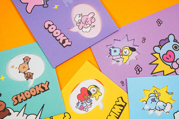 BT21 BT21 Briefpapier Set B - RJ