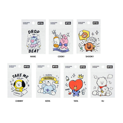 BT21 BT21 Deco Sticker - SHOOKY