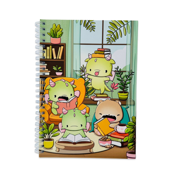 CutieSquad A5 Bullet Journal - Book Dragons