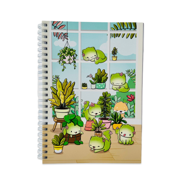 CutieSquad A5 Bullet Journal - Cactus Cats II