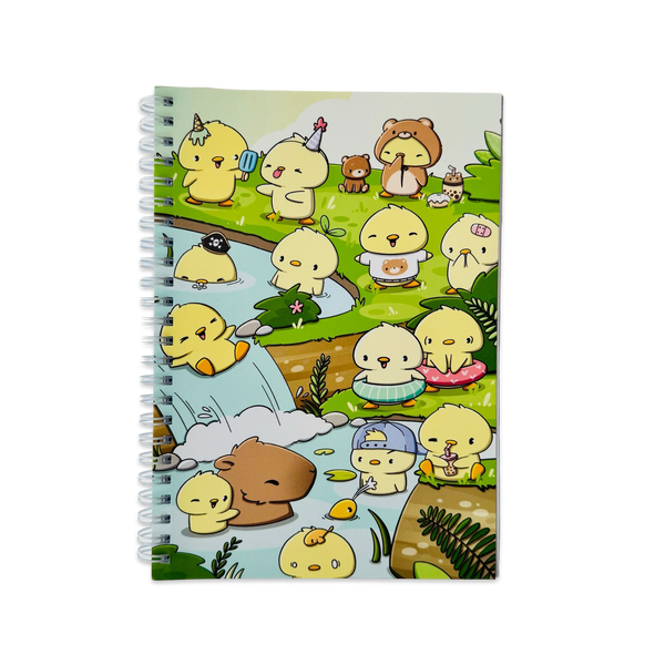 CutieSquad A5 Bullet Journal - Poolparty