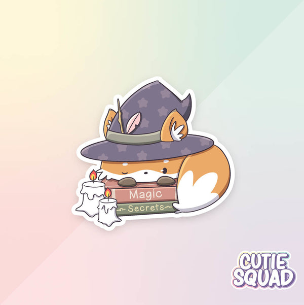 CutieSquad Stickerset - Magic Foxes