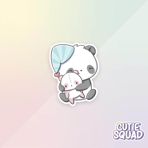 CutieSquad Stickerset - Panda Sleepover