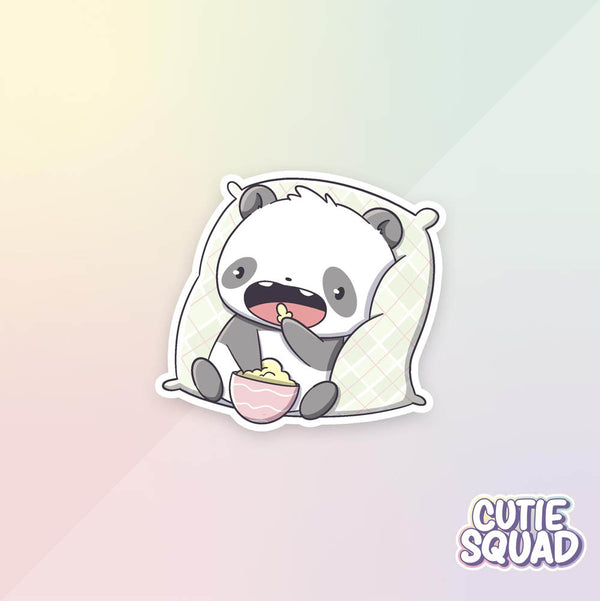 CutieSquad Stickerset - Panda Sleepover