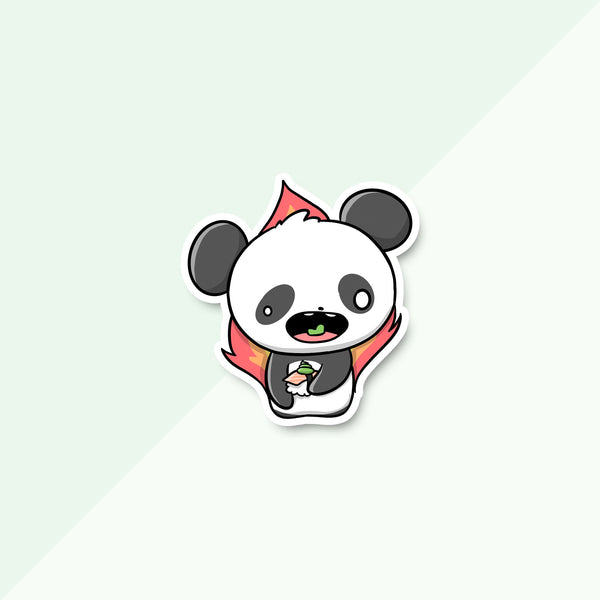 CutieSquad Stickerset - Sushi Pandas (LIMITED )