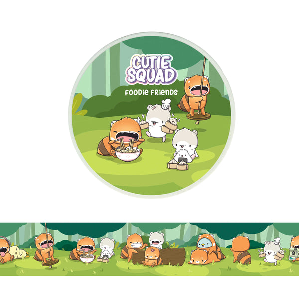 CutieSquad Washi tape - Foodie Friends