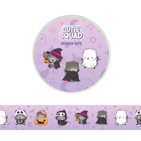 CutieSquad Washi tape - Spooky Cats