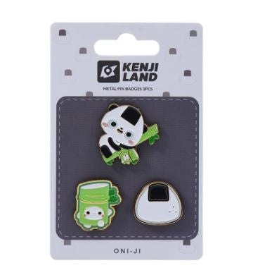 Kenji Driedelige Set Pins - KLAND ONI - JI