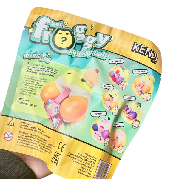 Kenji Squishy Ball Mystery Bag - Froggy