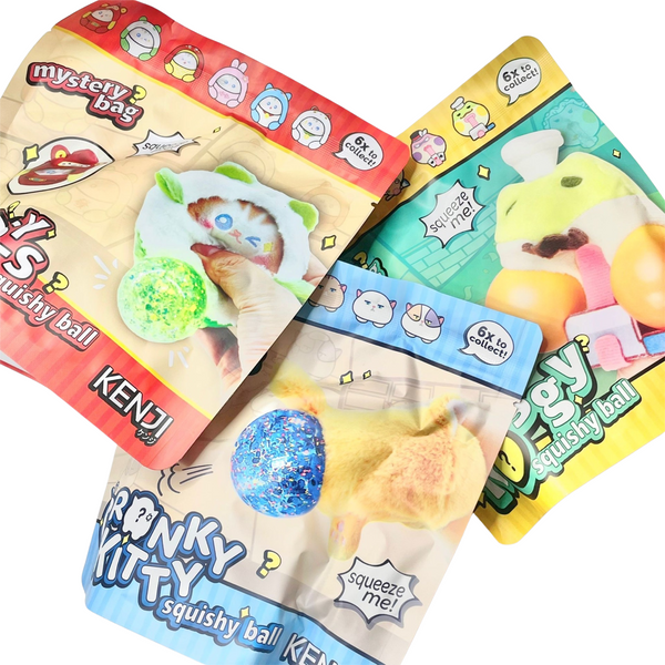 Kenji Squishy Ball Mystery Bag - Froggy