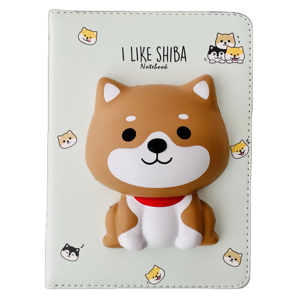 Kenji Squishy Notebook A5 - Shiba