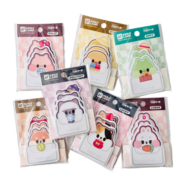 Kenji Sticky Memo - Lucky