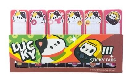 Kenji Sticky Mini Tabs - Lucky
