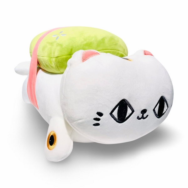 Kenji Sushi Lucky Cat Knuffel - 35 Cm