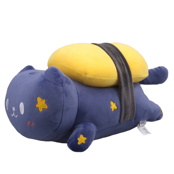 Kenji Sushi Night Cat knuffel - 35 cm