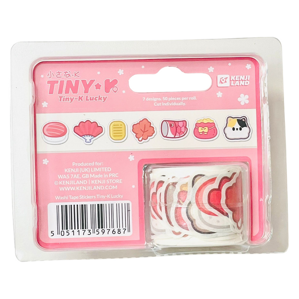 Kenji Washi Tape Stickers - Tiny K Lucky