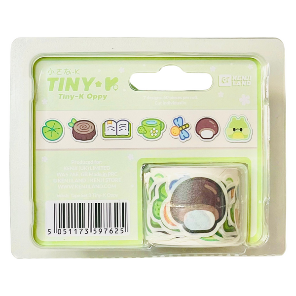 Kenji Washi Tape Stickers - Tiny K Oppy