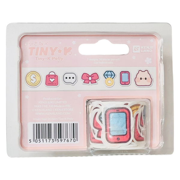 Kenji Washi Tape Stickers - Tiny K Polly