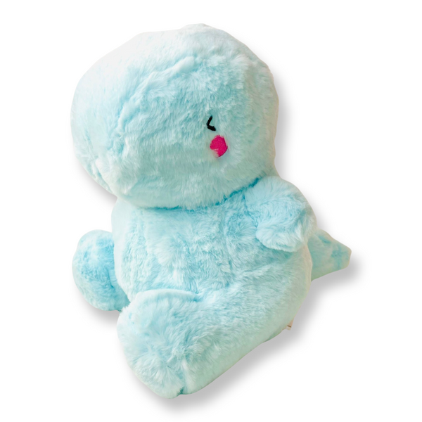 Kenji Yabu Fluffy Dino Blue knuffel - 27 cm