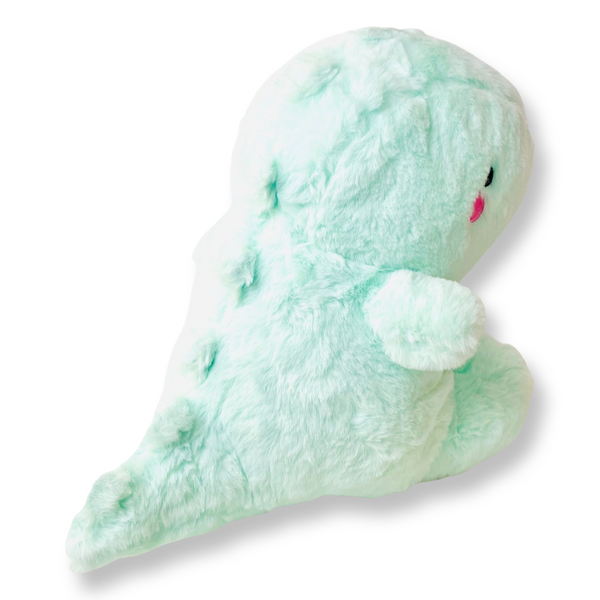 Kenji Yabu Fluffy Dino Green Knuffel - 27 Cm