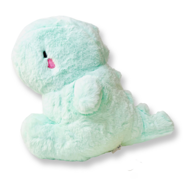 Kenji Yabu Fluffy Dino Green Knuffel - 27 Cm