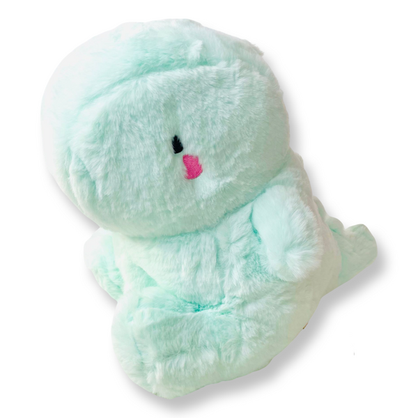 Kenji Yabu Fluffy Dino Green knuffel - 27 cm