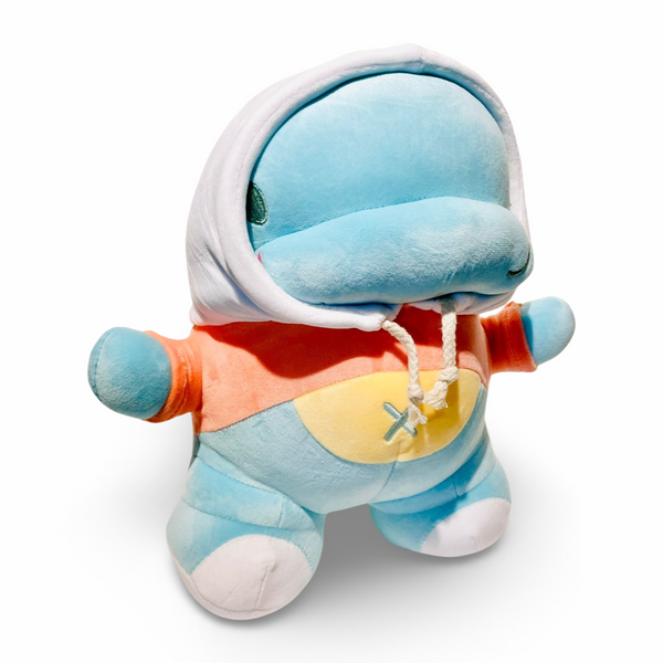 Kenji Yabu Rex Knuffel Blauw - 30 Cm