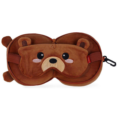 Legami Reiskussen Met Slaapmasker - Teddy Beer