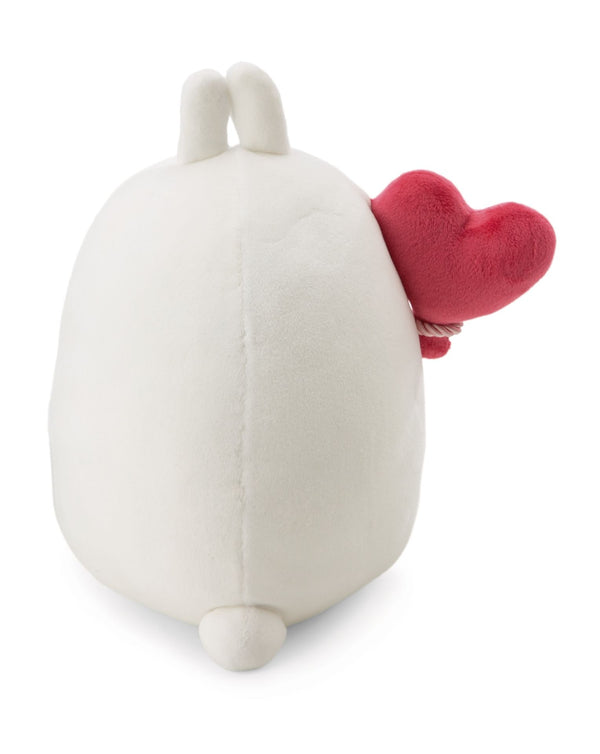Molang Molang Knuffel Met Hartjesballon - 48 Cm