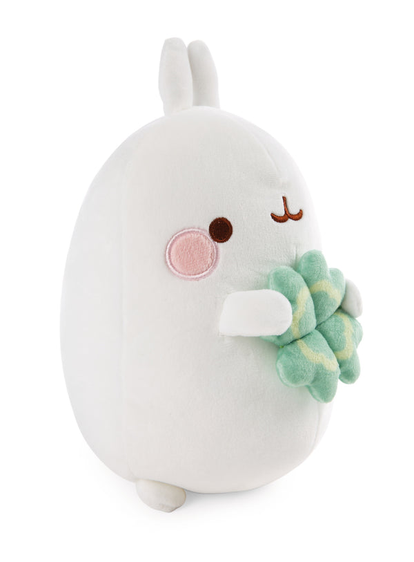 Molang Molang Knuffel Met Klaver - 16 Cm