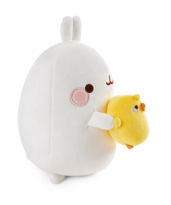 Molang Molang Met Piu Piu Knuffel - 24 Cm