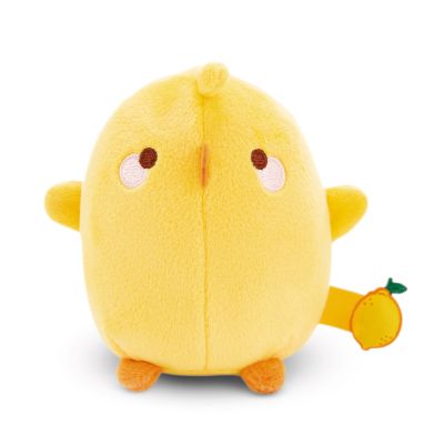 Molang Piu Piu baby knuffeltje met belletje - 10 cm