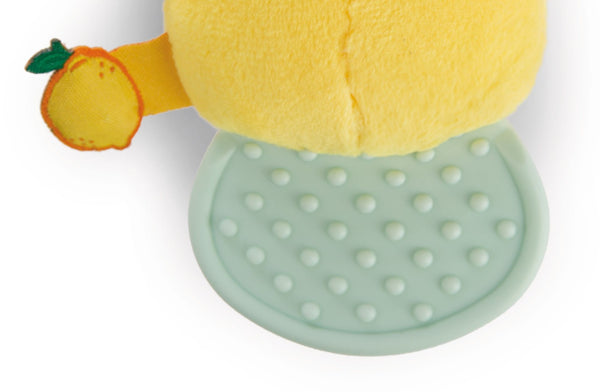 Molang Piu Piu Baby Knuffeltje Met Bijtring - 10 Cm