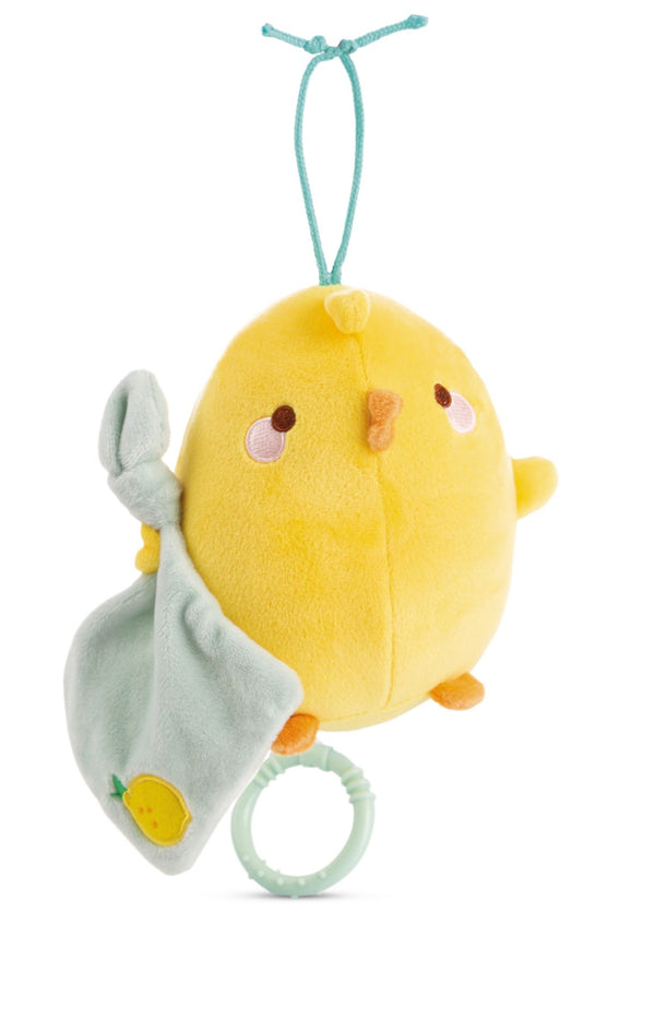 Molang Piu Piu knuffel met muziekje - 15 cm