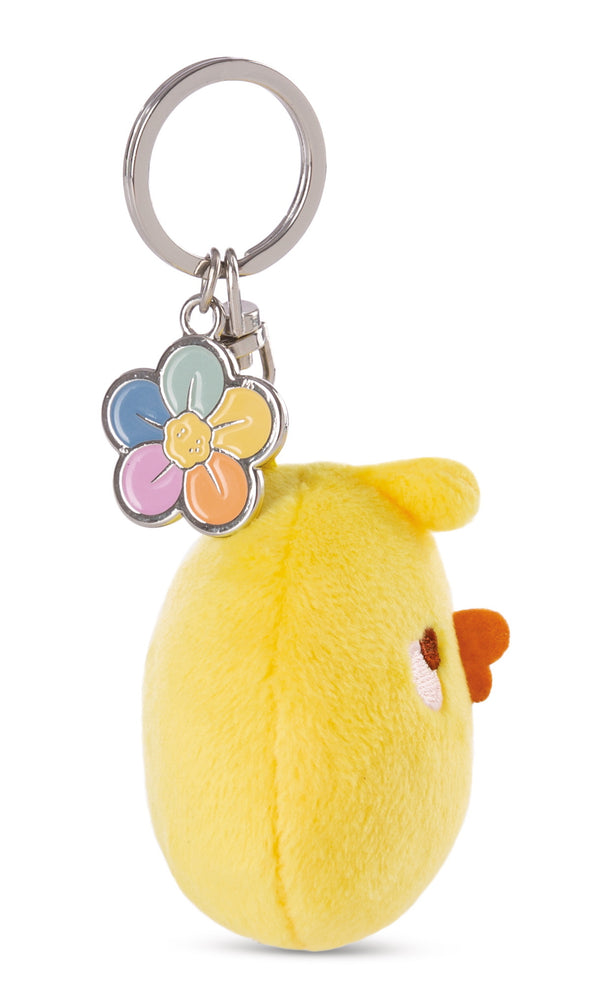 Molang Piu Piu Sleutelhanger Met Bloem - 6 Cm
