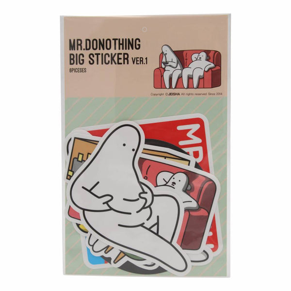 Mr.Donothing Grote Stickers Mr.Donothing