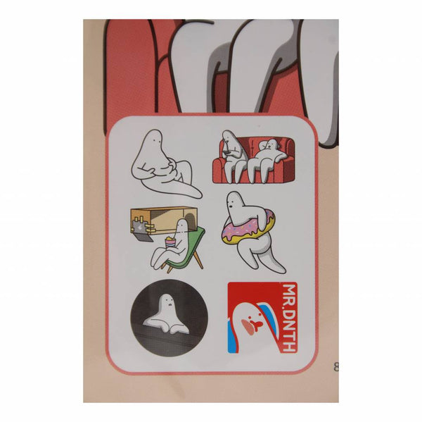 Mr.Donothing Grote Stickers Mr.Donothing