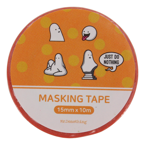 Mr.Donothing Mr.Donothing Masking / Washi Tape - Oranje