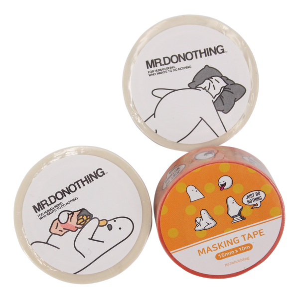Mr.Donothing Mr.Donothing Masking / Washi Tape - Oranje