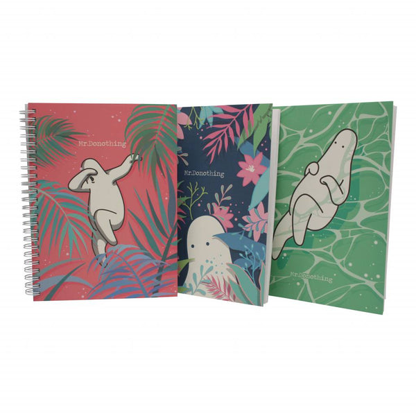 Mr.Donothing Spring Notebook Red