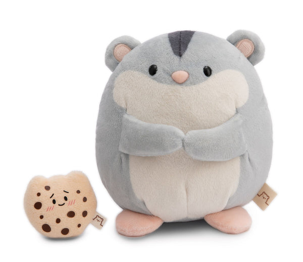 Mymochi Knuffel Hamster Shai Met Koekje - 16 Cm