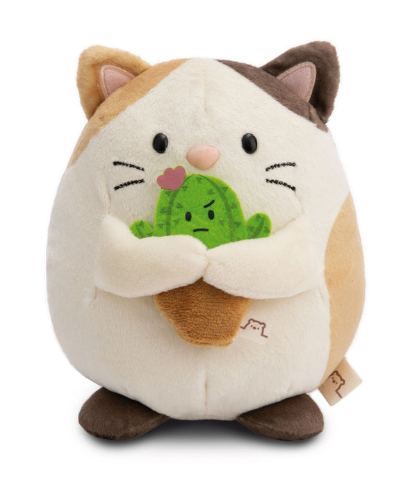 Mymochi Knuffel Kat Angy Met Cactus - 27 Cm
