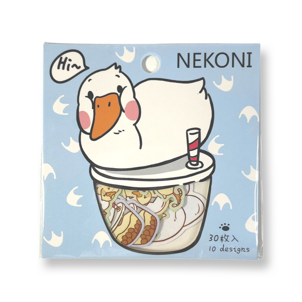 Nekoni Gans Stickerzakje