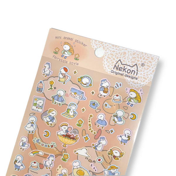 Nekoni Mini Stickers - Bird