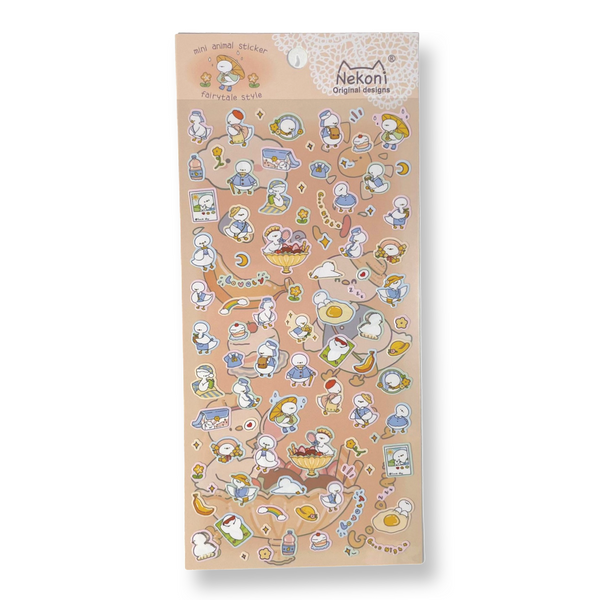 Nekoni Mini Stickers - Bird