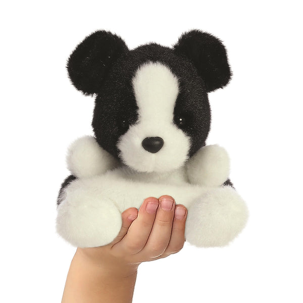 Palm Pals Border Collie Knuffeltje - 13 Cm