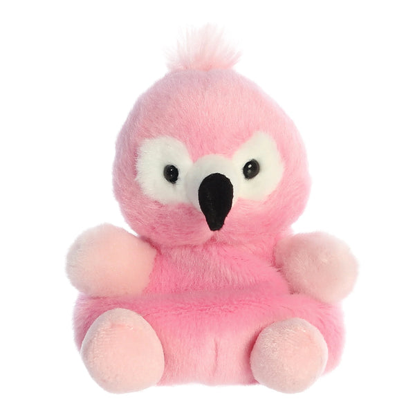 Palm Pals Flamingo knuffeltje - 13 cm