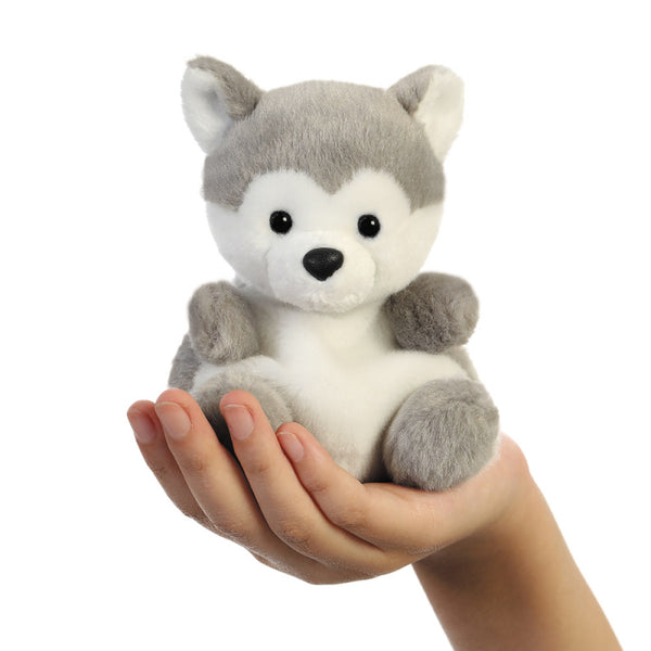 Palm Pals Husky Knuffeltje - 13 Cm