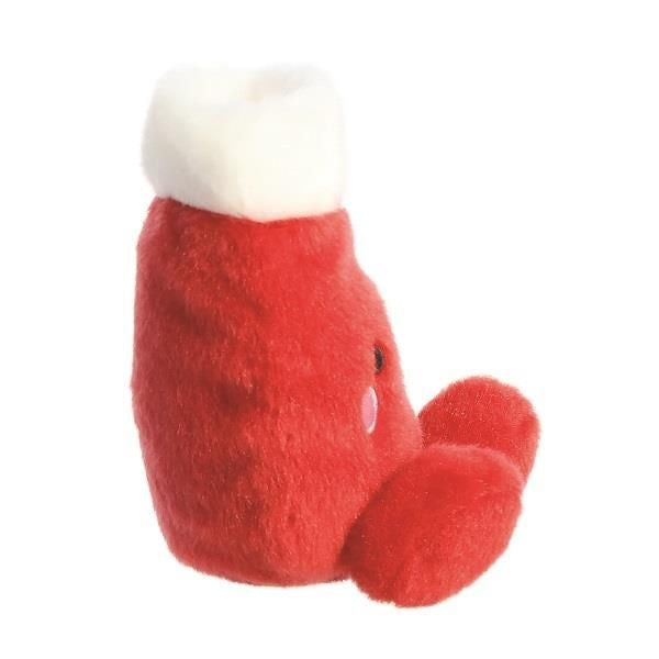 Palm Pals Kerst Sok Knuffeltje - 13 Cm